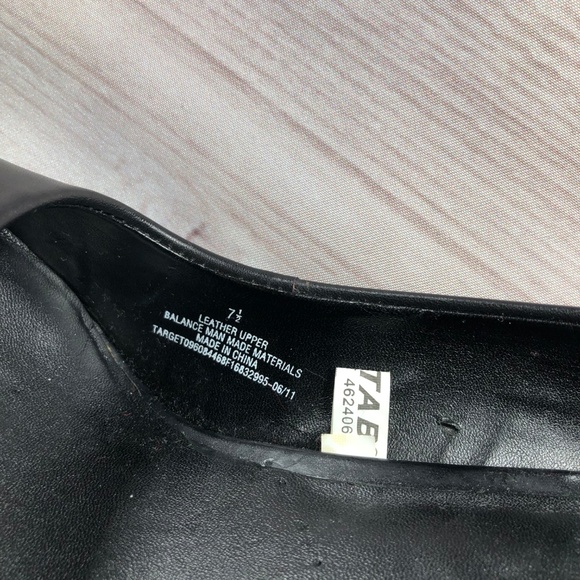 Mossimo High Heels Black Size 7.5 Like New - Picture 5 of 8